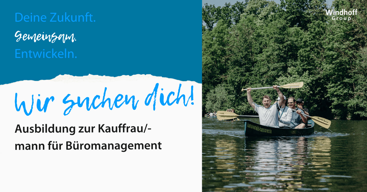 Ausbildung zur Kauffrau/-mann für Büromanagement